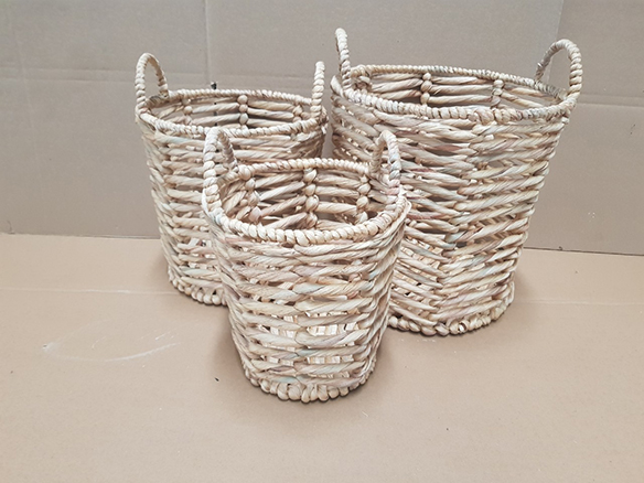 Water Hyacinth Basket, model: WB34