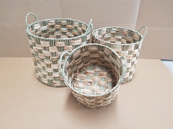 Water Hyacinth Basket, model: WB32