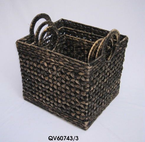 Water Hyacinth Basket, model: WB10