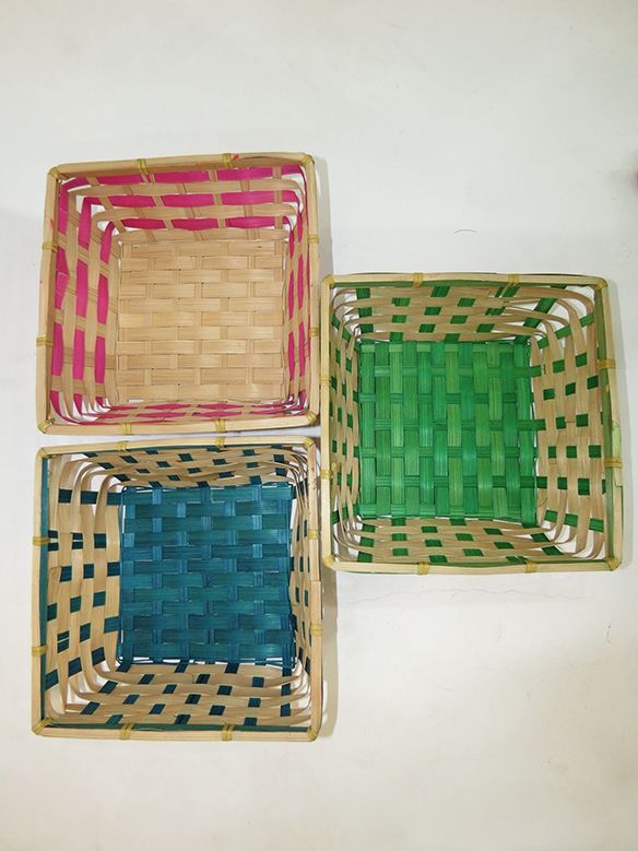 Bamboo basket, model: K14
