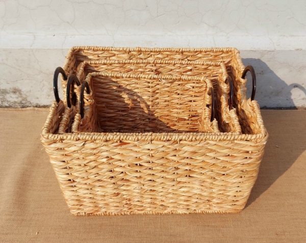 Water Hyacinth Basket, model: DG17